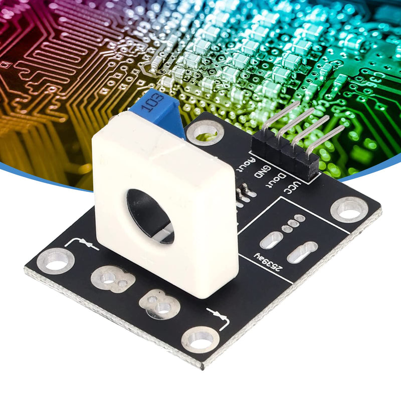ARCELI DC 5V WCS1700 Hall current detection sensor module 70A with adjustable short circuit overcurrent protection for LM393 operational amplifiers
