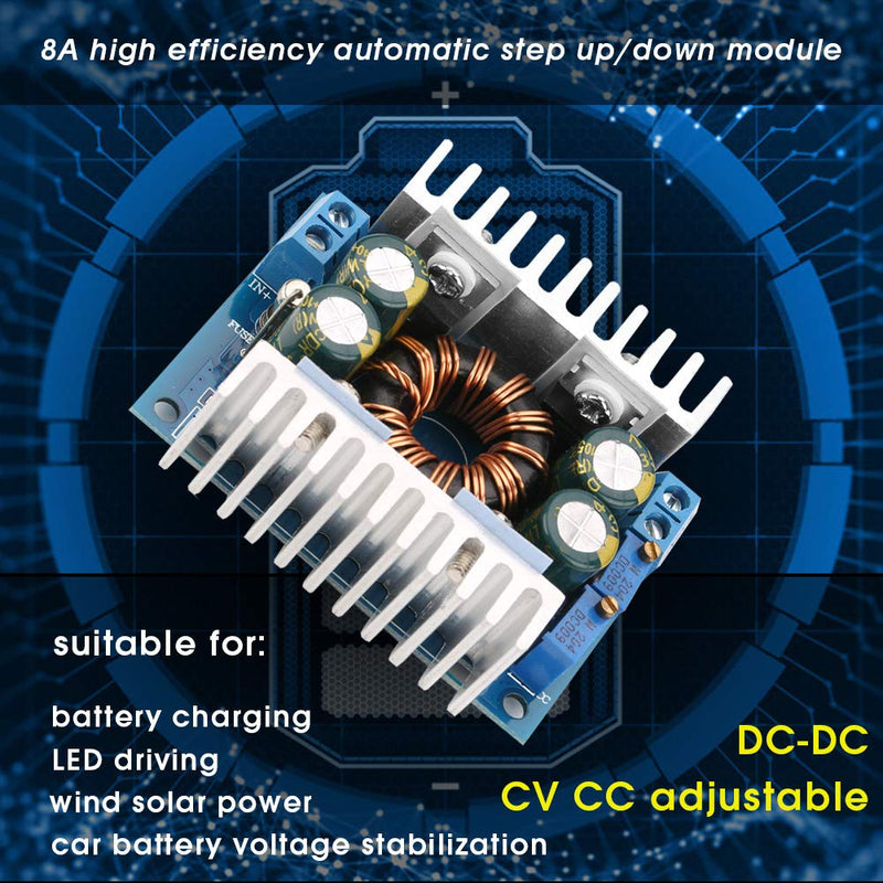DC-DC voltage converter DC5-30V to 1.25V-30V boost/buck regulator step-down module step-up module