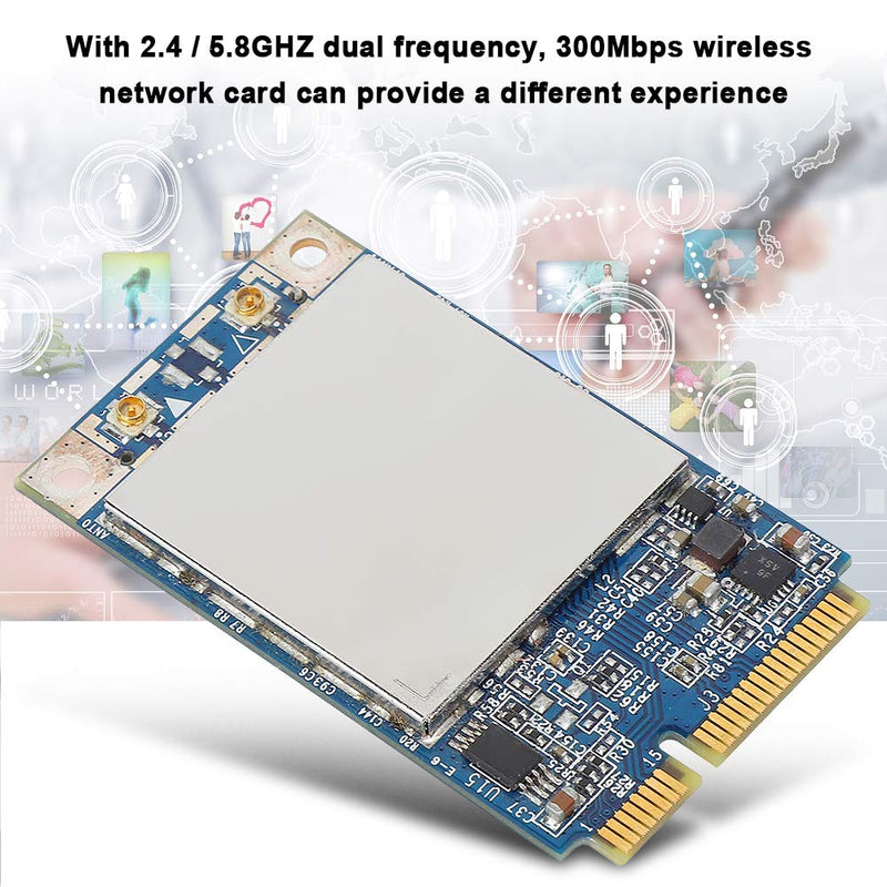 Card,Dual Band 2.4/5.8GHZ 300M Mini PCI-E Card,300Mbps Network Card,for Pro MB988Z/A BCM94322MC
