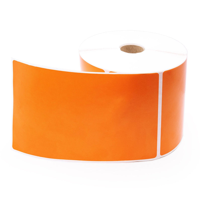 Orange Zebra Shipping Labels 4" x 6" (LV-10010035O)