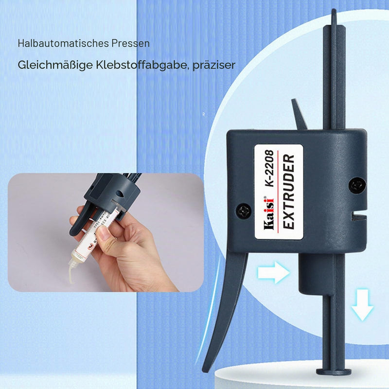 K2208 Soldering Paste Extruder Solder Paste Dispenser Solder Flux Dispenser Nozzles Portable Solder Flux Glue Dispenser with 1.3 mm