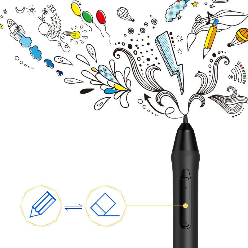 XPPen P05 Passive Pen only for XPPen Deco 01V3, 01V2, Deco Mini4, Deco Mini7, Deco Mini 7w, Deco 03, Star G640S