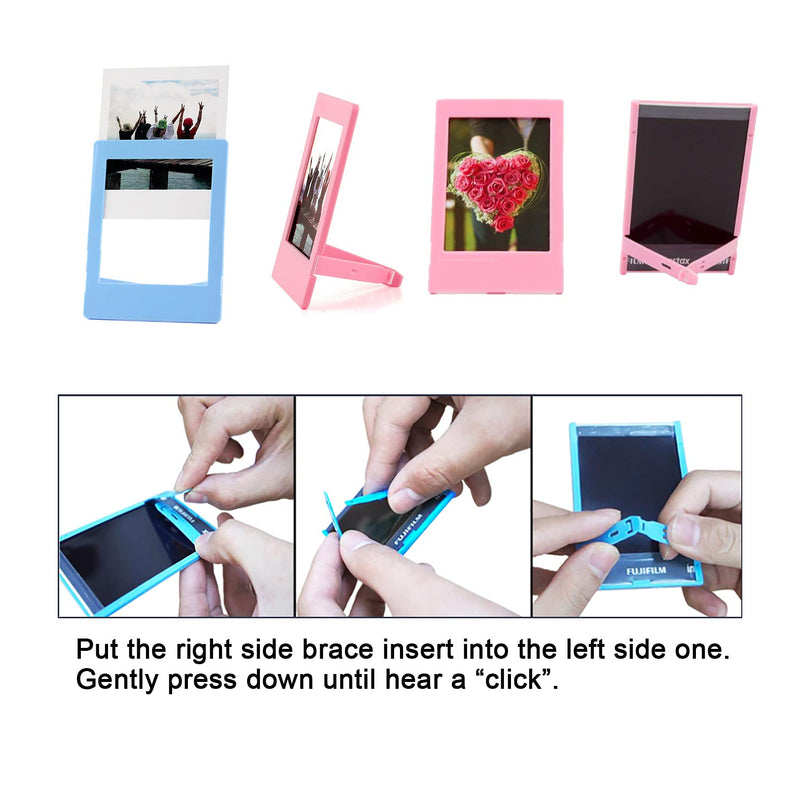 Colorful Mini 11 Accessories 312 Pcs Accessories Compatible with Mini 9 8 90 70 11 12 Include Mini Sticker for Film Desk Frames