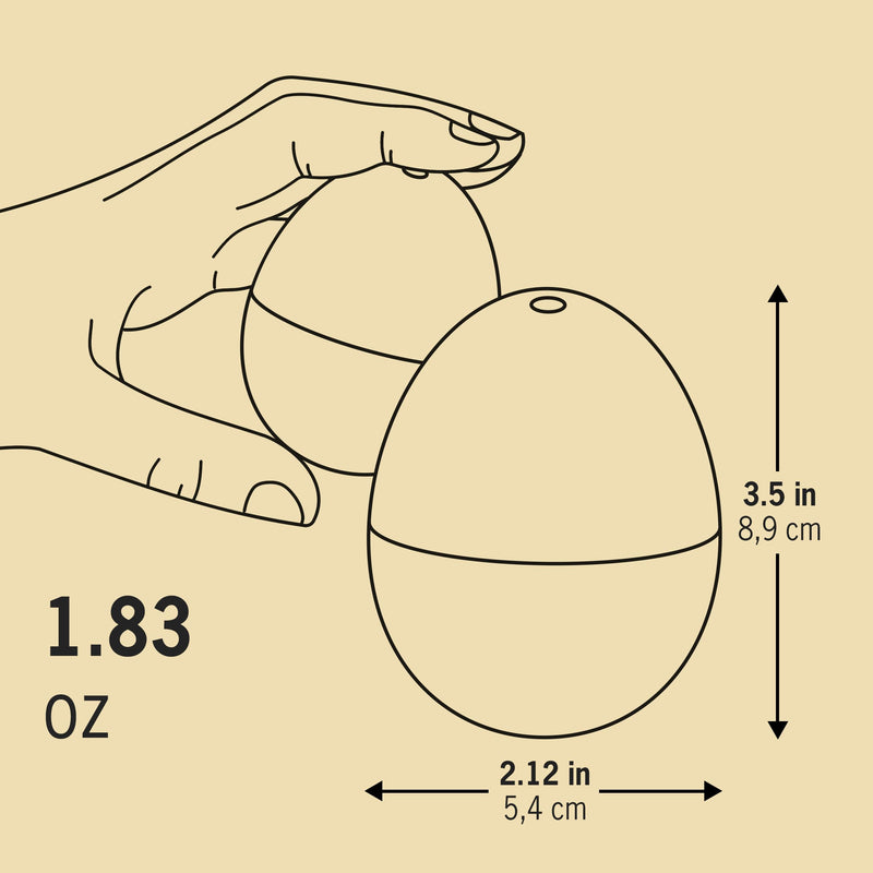 Space BeepEgg – Egg Timer for Boiling Eggs – Musical Egg Cooker for Soft, Medium, Hard Boiled Eggs – Food Safe – Singing Floating Egg Timer – Egg Cooker for 3 Levels of Doneness - Brainstream