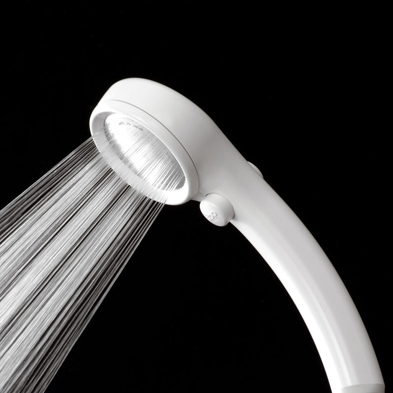 Sanei faucet shower head water-saving stop Rainey White PS303-80XA-MW2 [soft, comfortable to bathe shower hole 0.3mm-feel] (japan import)