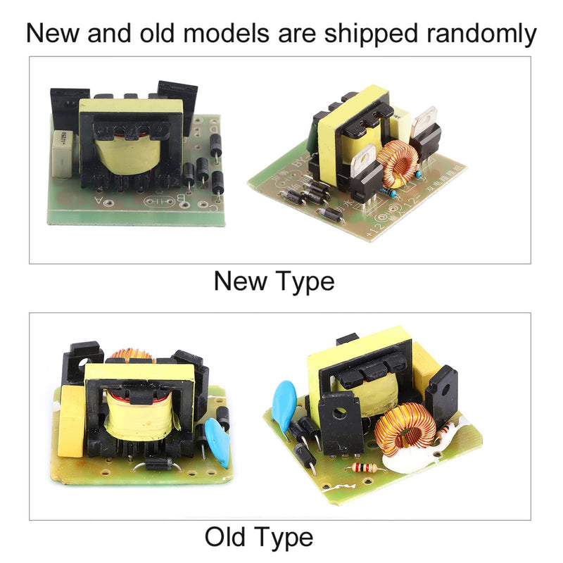 Fafeicy 40W DC-AC Inverter Power Supply, 12V to 220V Step-up Transformer Boost Module, 4.3 x 3.8 x 2.5cm