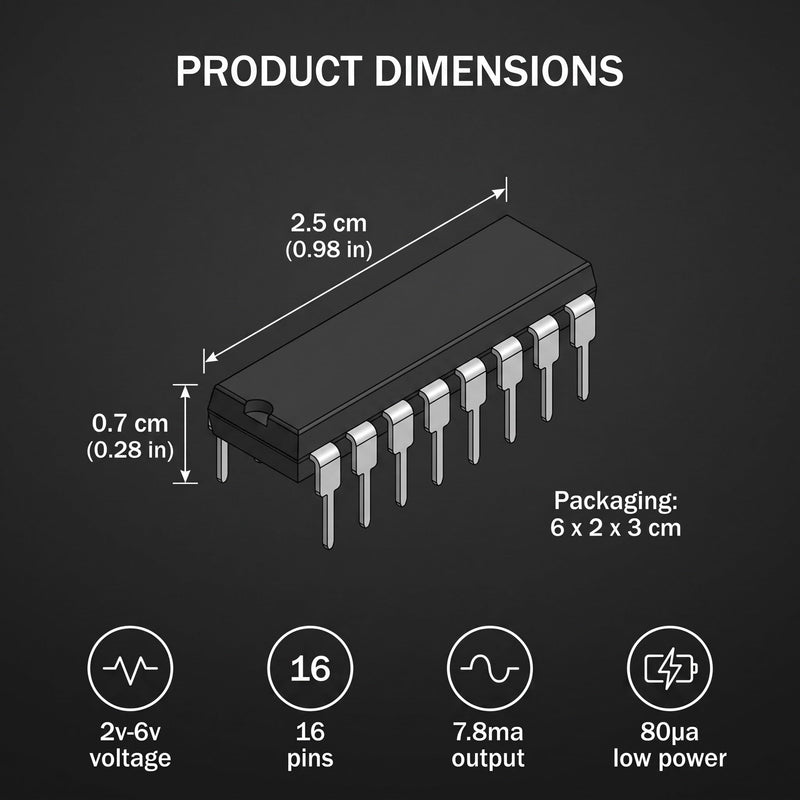 SN74AHCT125N SN74AHCT125 74AHCT125 Quadruple Bus Buffer Gate with 3 State Outputs IC DIP-14 Pack of 10