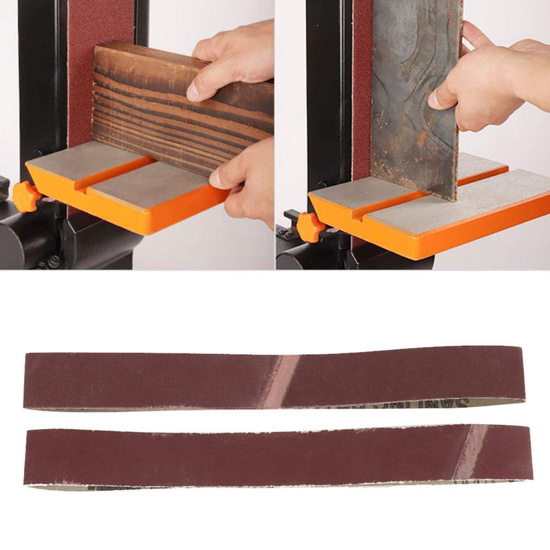 Pack of 10 Sandpaper, 1000 Sanding Belts Glass Polishing Tape for Sanding and Deburring Sand (30 x 533 mm)
