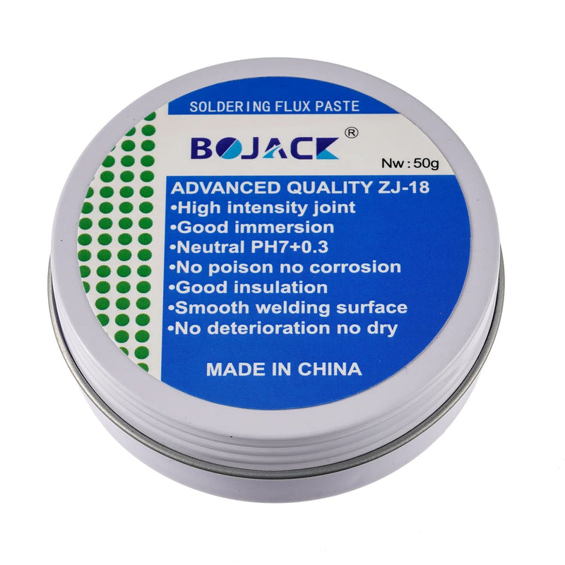 BOJACK 50 g Soldering Paste No-Clean Lead-Free Flux Environmentally Friendly Solder Tin Paste for Welding (Pack of 1) ein Stück