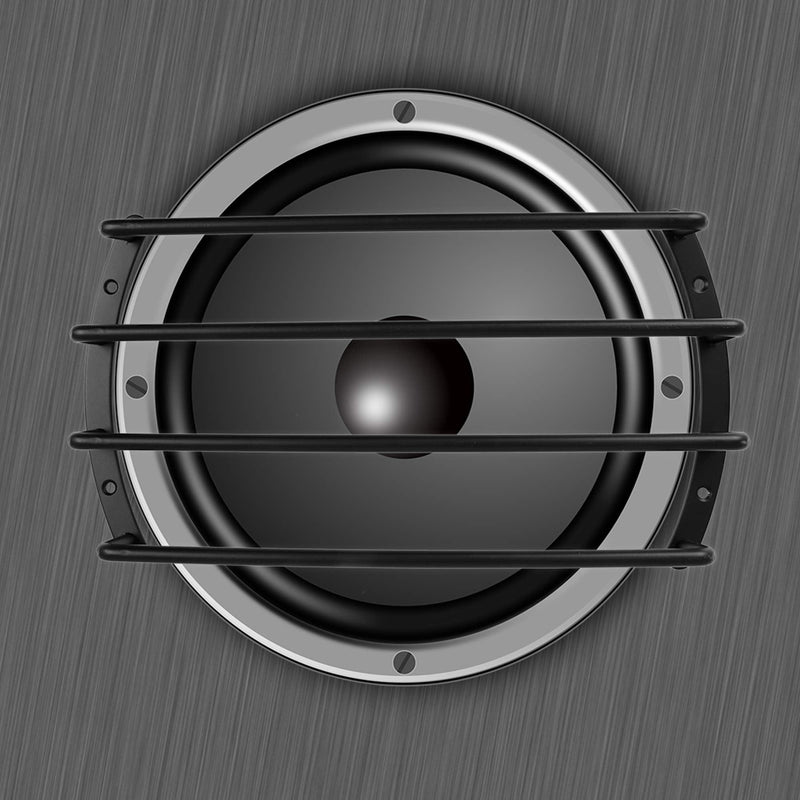 Unifizz Universal 10inch Black Metal Car Bar Grille Subwoofer Speaker Grill Cover Guard for Auto Car
