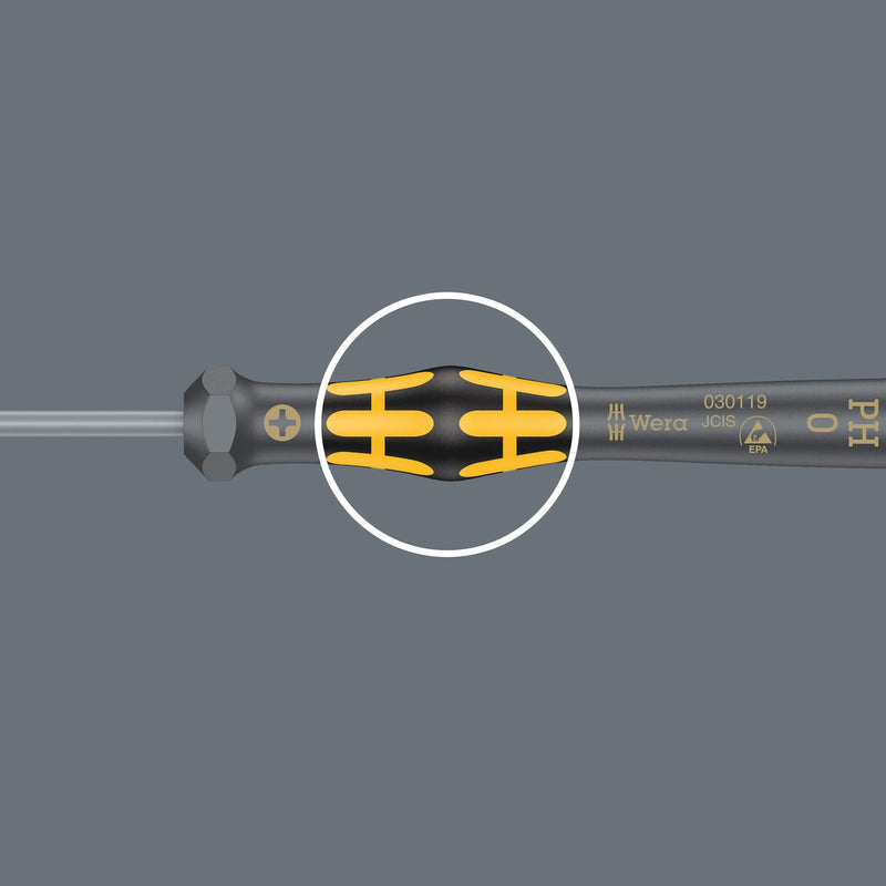 Wera 05030170001 1578 A/6 ESD Screwdriver set and rack for electronic applications, 6 pieces