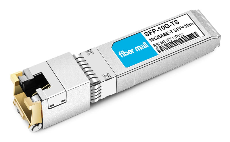 10G SFP+ to RJ45 for Palo Alto Networks PAN-SFP-Plus-T 10GBASE-T SFP+ Copper RJ-45 30m Transceiver Module 10GBase-T: 30m