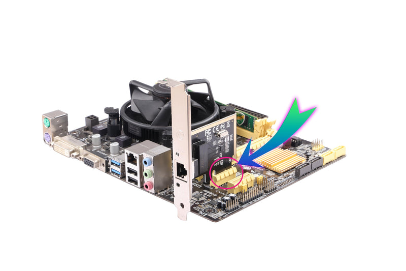 IO Crest PCIe Gigabit Ethernet Network Card-Independent Port 1000Mbps, Realtek RTL8115H Chip Support LACP/Bridge/NAS/Soft Router, Compatible with Windows/Linux/Server (PCIe x1 to x16)