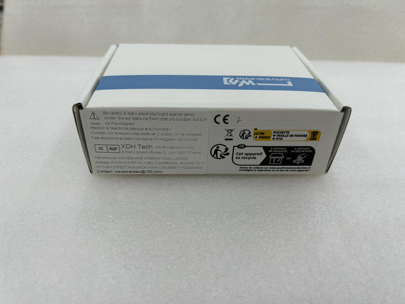 2PCS Waveshare Industrial USB to RS485 Bidirectional Converter Onboard Original CH343G Multi-Protection Circuits