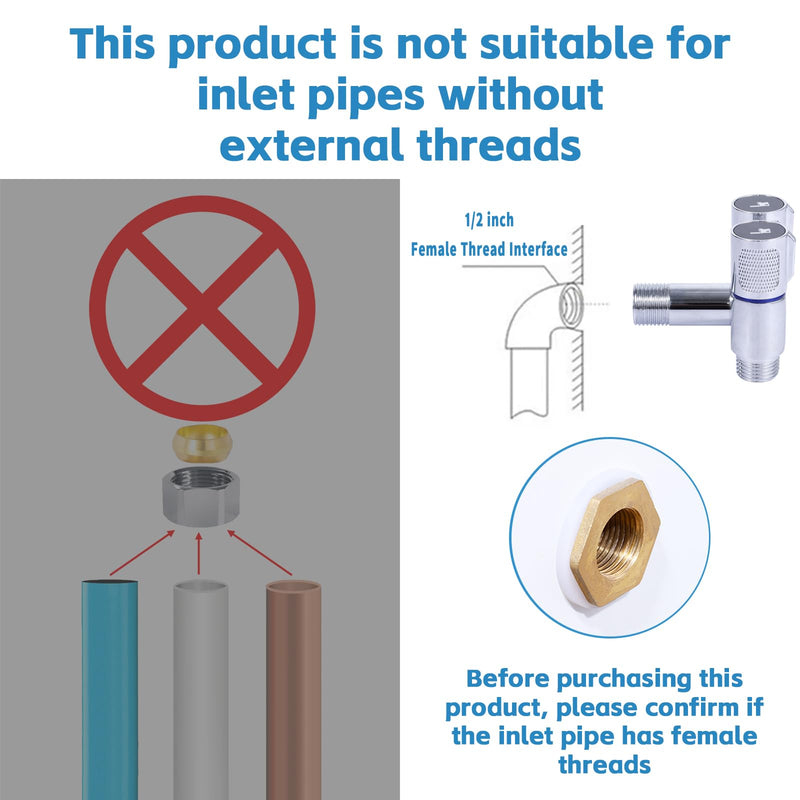 Handheld Toilet Bidet Sprayer for Toilet, Muslim Shower Bidet Toilet Hose Sprayer Kit, Jet Spray Bidet Attachment Connected to Faucet for Cloth Diaper Care and Feminine Wash (Silver) Silver