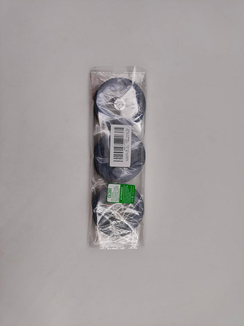 Flap discs, pack of 6 sanding discs, diameter 75 mm, grain size 60/80/120, suitable for cordless angle grinders, grinding disc, lamellar discs, steel fan sanding disc for angle grinder polishing machine