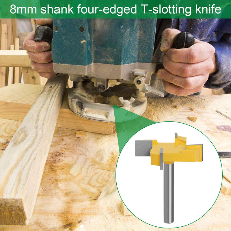6 mm shank cleaning milling cutter, spoilboard surface milling cutter bit, face milling cutter, plate milling cutter, flat milling cutter for surface woodworking