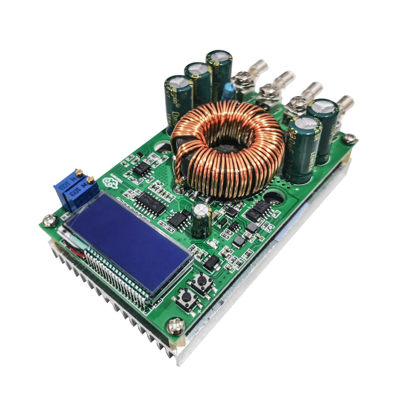 Nimomo DC-DC step down converter, 300w 20a buck step down converter down converter constant power supply module, 7-50V to 0-36V adjustable DC DC converter voltage converter LED driver module