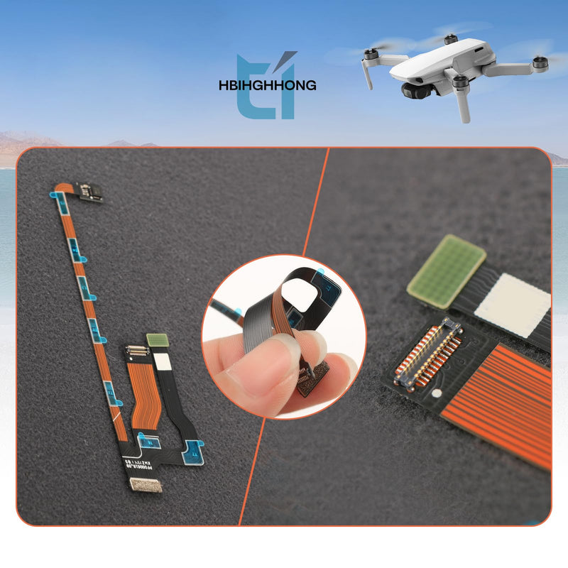for DJI Mini 2 Ribbon Cable Replacement for DJI Mavic Mini/Mini SE/Mini 2 SE Gimbal Flex Flat Ribbon Cable Drone Accessories Part with Repair Tools(3 in 1 Cable