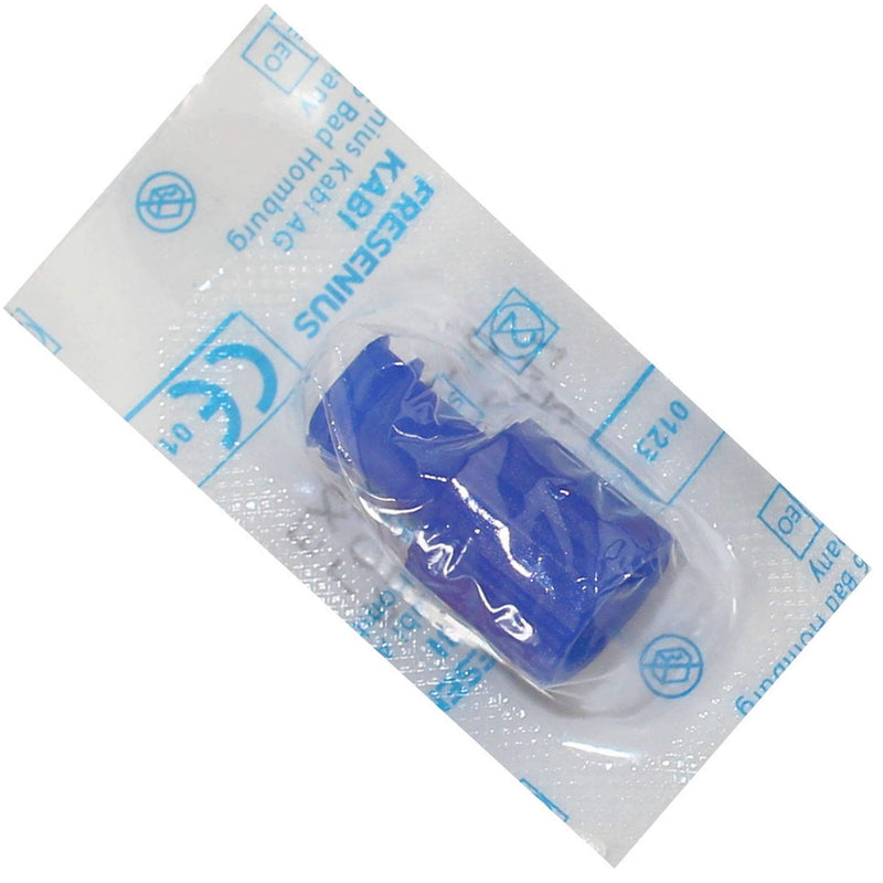 Combination stopper Fresenius Luer Lock disposable syringes disposable syringes (color: blue, quantity: 100 pieces)