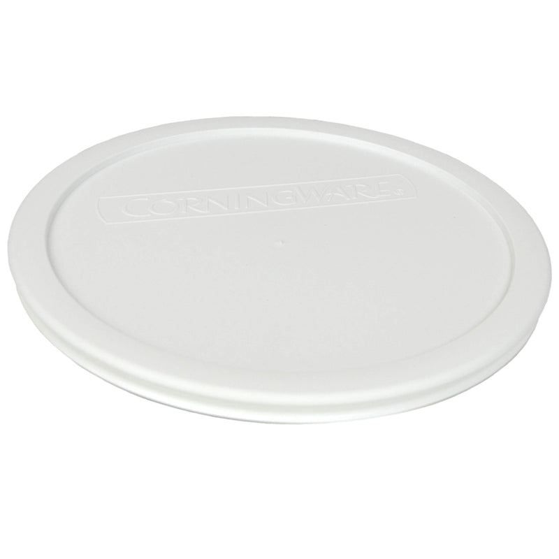 CorningWare FS5 1.5qt Round French White Casserole Dish & F-5-PC 1.5qt French White Plastic Lid