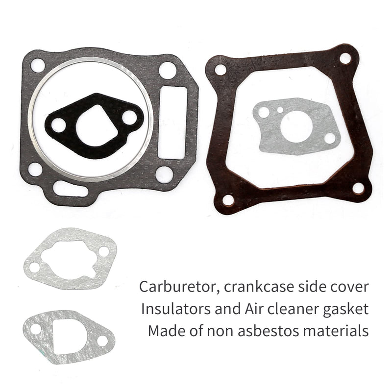 UOIENRT Predator 212 cc Coleman Ct200u Gasket Kit for Honda GX160 GX200 and Clone Engines & Generators 2 Packs OEM Cylinder Head Valve Cover Carburetor Muffler Crankcase Gasket with Oil Seals