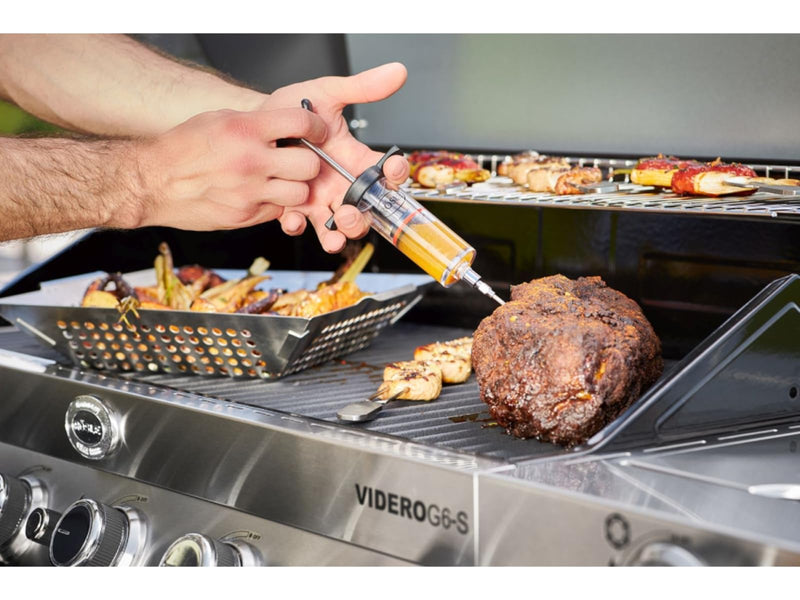 Rösle Stainless Steel Barbeque Marinade Injector (Hold up to 2 Fluid Ounces)
