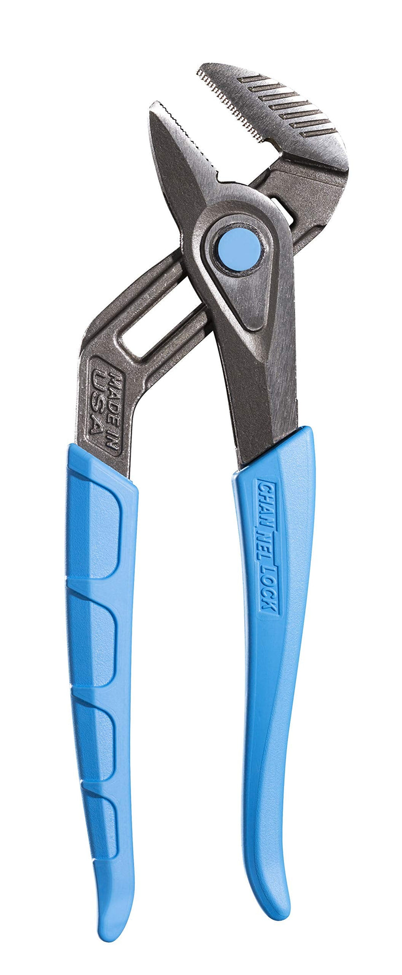 Channellock Tongue & Groove Pliers 430X SpeedGrip - Straight Jaw, Made in USA, High Carbon Steel - 10 in 10-inch