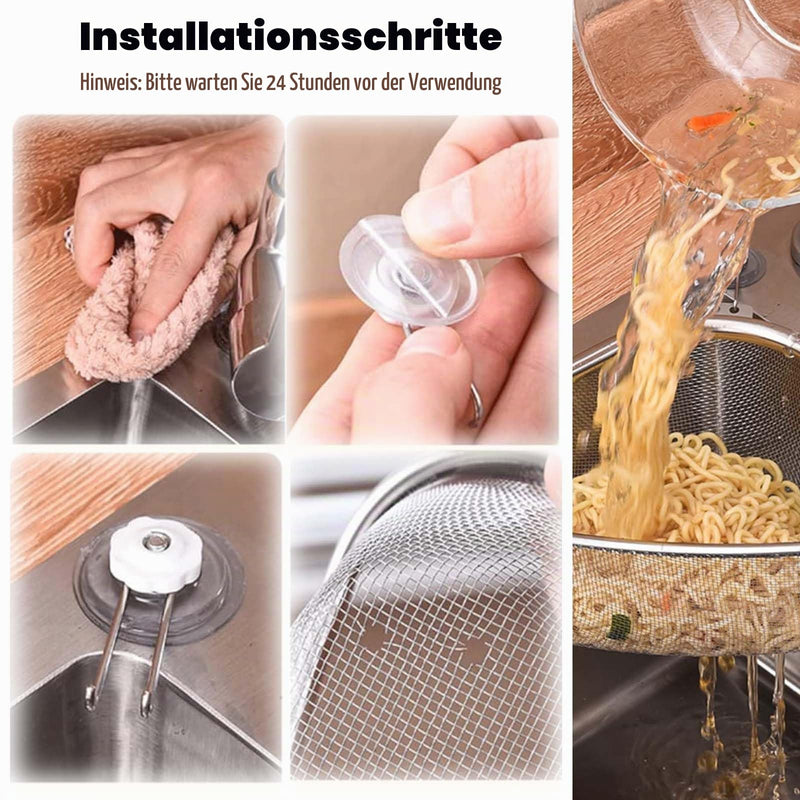 Triangle Strainer Basket Stainless Steel Multi-Functional Drain Basket, Large Thickened Drain Basket Sink, Kitchen Sink Strainer, Filter Tray Drain Hanging Drain Basket Strainer Kitchen Storage Shelf