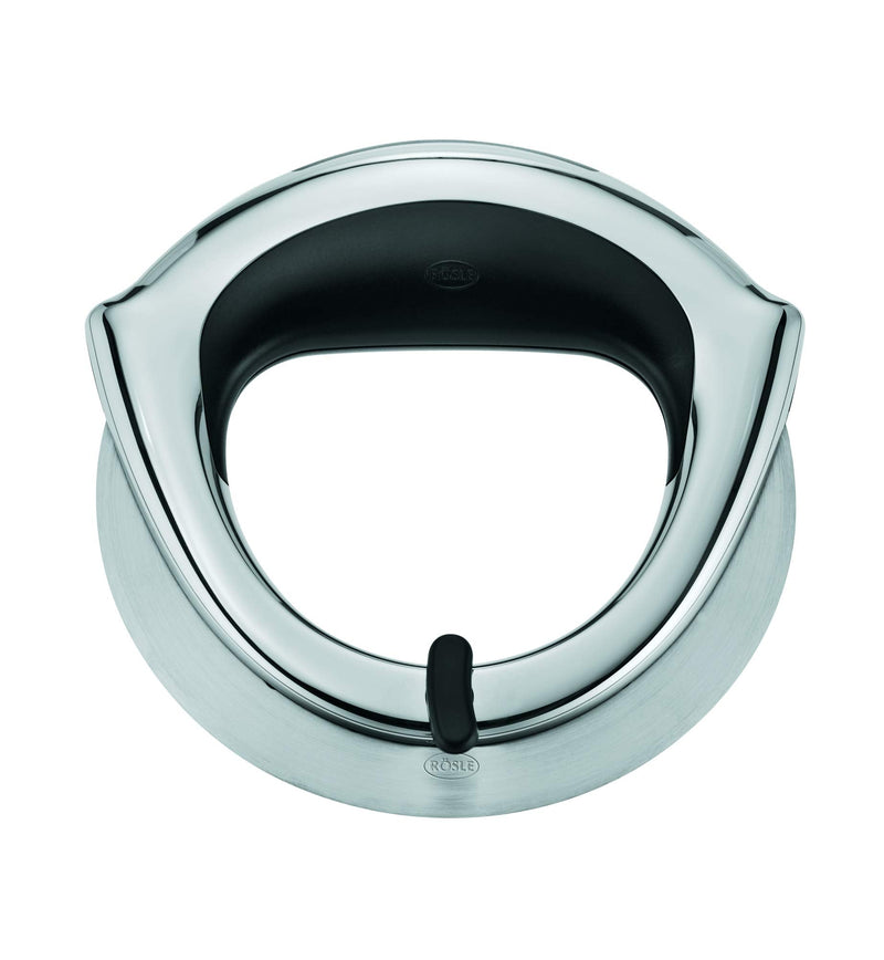 Rösle Stainless Steel Ergonomic Pizza Wheel, One Size, (12717)