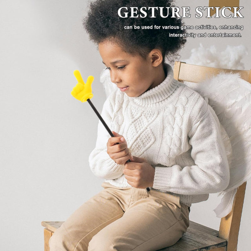 GALPADA Hand Pointer Stick for Classroom Teacher Pointer for Presentations Role Play and Games Versatile Gesture Prop for Parties and Fun Activities User Friendly Design
