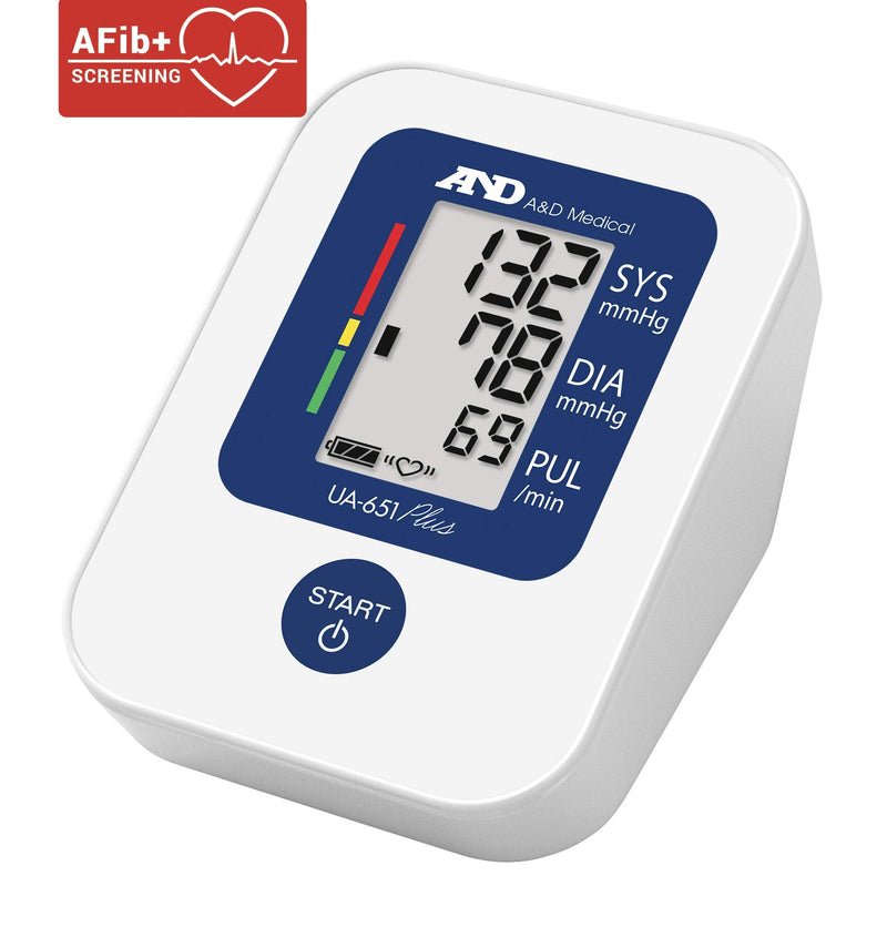 A & D Medical UA-651 Plus Blood Pressure Monitor with AFib Screening UA-651Plus