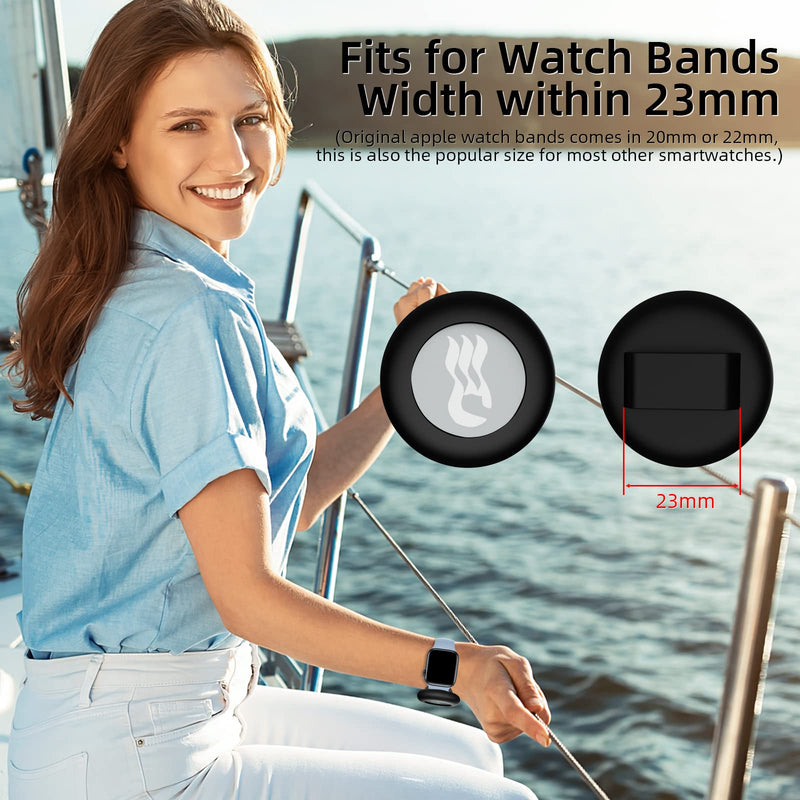 Watch Adapter for holding Carnival Ocean Medallion,2/3 Pack Princess Cruise Medallion Holder Accessories Black+MidnightBlue+Pink