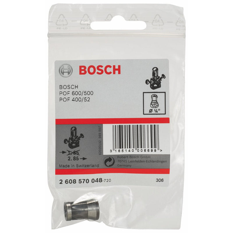 Bosch Accessories Bosch Professional Accessories 2608570048 Collet without clamping nut 0.6 cm (0.25 inch)