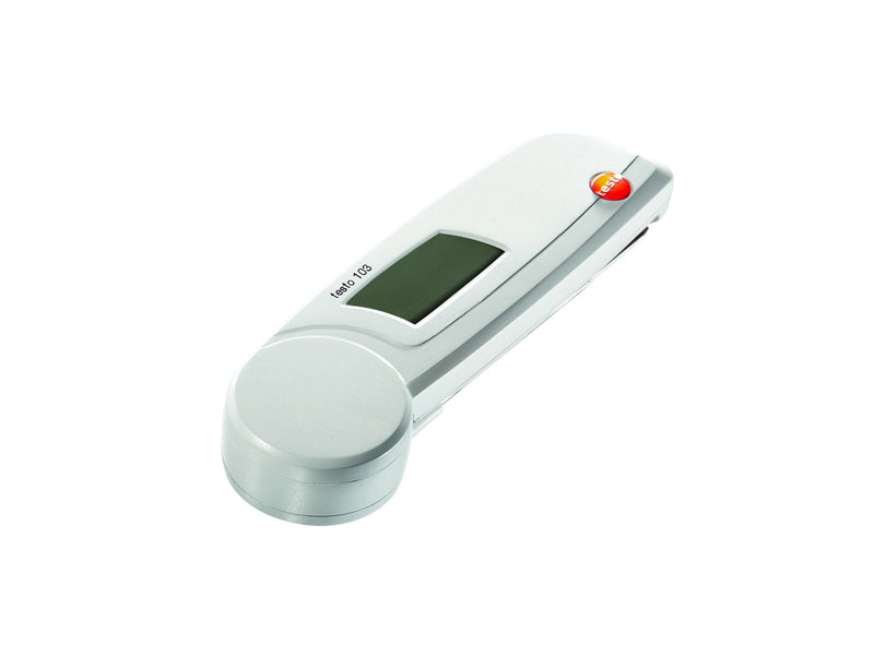 Testo 0560 0103 103 folding thermometer, length 11 cm, small, protection class IP55, including batteries testo 103 digital food thermometer