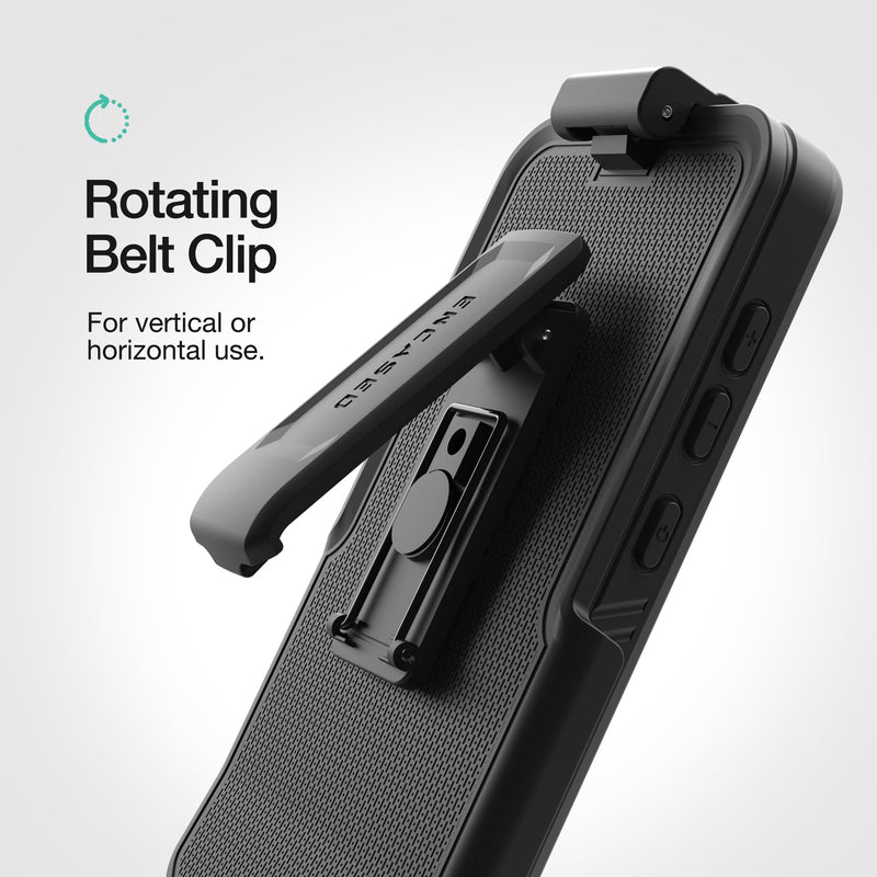 Encased Belt Clip for Otterbox Defender, Samsung Galaxy S24 Ultra (2024) Replacement Holster Only, Case NOT Included (Defender Series)