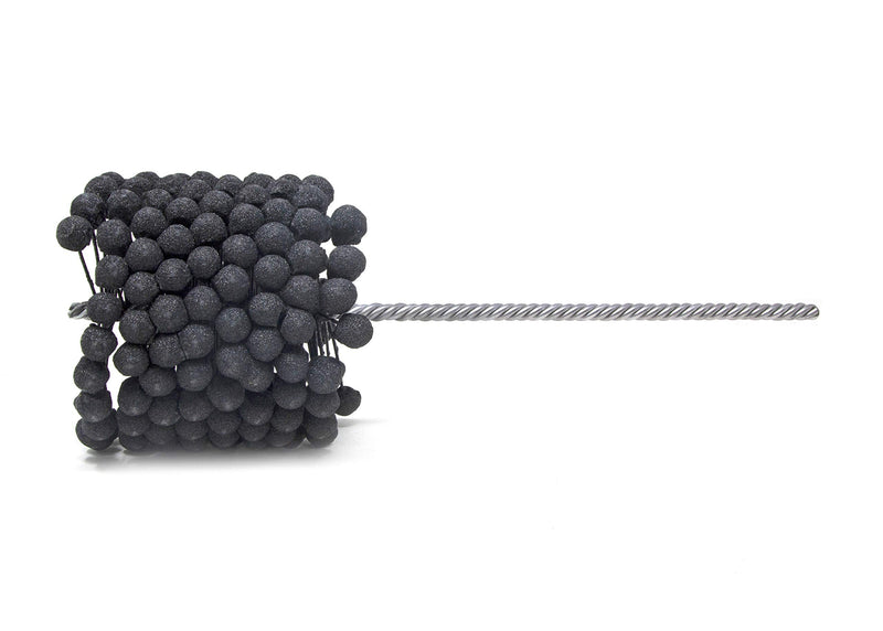 Brush Research GB45812 FLEX-HONE®, 4-5/8" (117mm) Diameter, 120 Grit, Silicon Carbide, For Mild Steel, Stainless Steel, Cast Iron and Softer Ferrous Materials 4.625" (117mm)