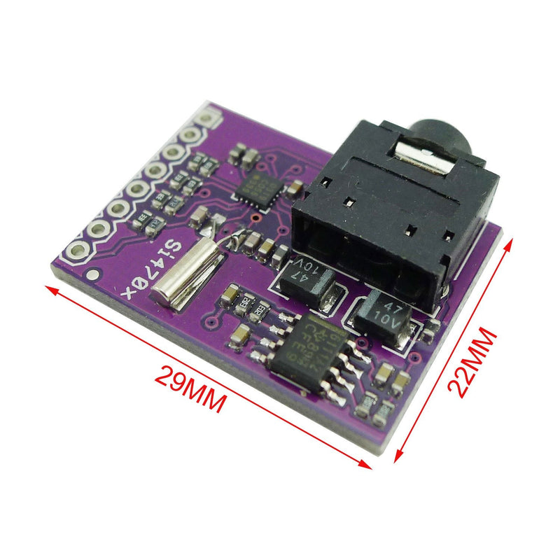 Si4703 FM Radio Tuner Evaluation Module Radio Tuning Board | Development Board for Arduino