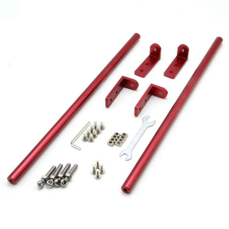 Upgrade Red Supporting Rod Set for Creality 3D Printer Ender 3/Ender 3 pro/Ender 3 V2 (220x220x250 mm) 365mm