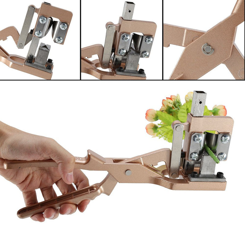 DEWIN Grafting Tool Grafting Scissor, Grafting Tool, Aluminum Alloy Pruning Shear Grafting Tool Trees Pruning Shears Scissor Cutting Accessories with Anti-Slip Handle