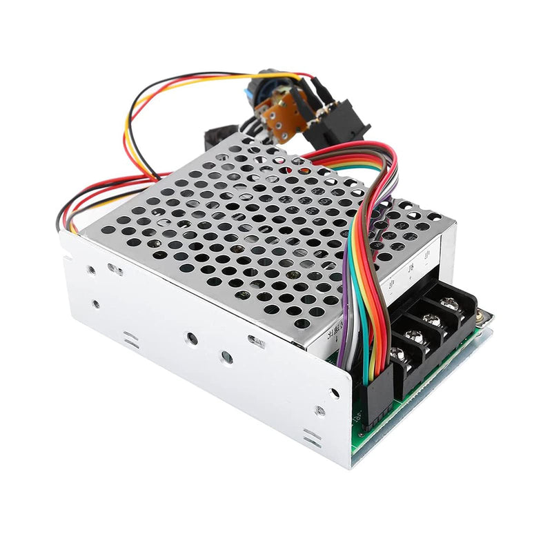 DC Motor Governor, PWM 10-55V 12V 24V 36V 48V 60A Stepless DC Motor Governor with Switching Function and LED Display (1 Piece)
