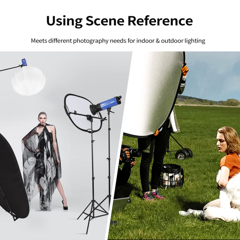 Selens 40"x 60"/100 x 150CM Photo Light Reflector Photography Kit 5-in-1 Gold/Silver/White/Black/Diffuser with Holder Clip & Collapsible Multi-Disc Carrying Case for Studio Outdoor Lighting