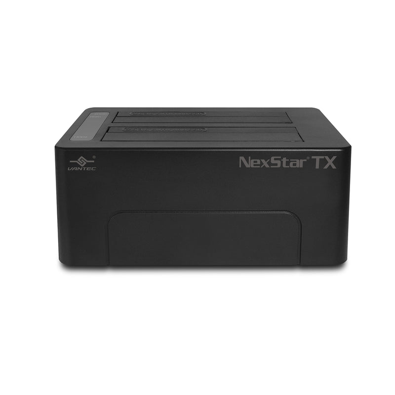 Vantec NexStar TX Dual Bay USB 3.0 Hard Drive Dock (NST-D428S3-BK) NexStar TX - Dual HDD Dock(Updated version)
