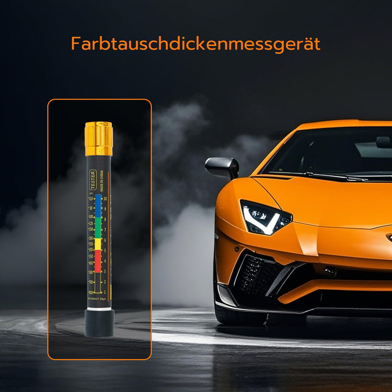Car Paint Gauge, Magnetic Paint Thickness Gauge, Paint Depth Gauge, Paint Tester for Bodywork, Coating Thickness Gauge ±20µm Accuracy, Battery-Free, Paint Tester for Car Used Car Control