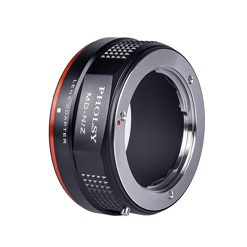 PHOLSY Lens Mount Adapter Compatible with Minolta Rokkor MD/MC/SR Lens Compatible with Minolta MD to Nikon Z Mount Camera Body Compatible with Nikon Z fc, Z30, Z9, Z8, Z6II, Z7II, Z6, Z7, Z5, Z50
