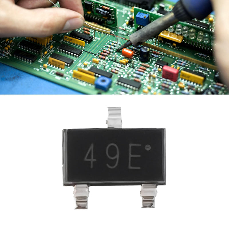 OTOTEC SMD Linear Hall Effect Sensor Switch 49E SS49E AH49E Compatible with Motor Control for Reading Magnetic Codes Pack of 20