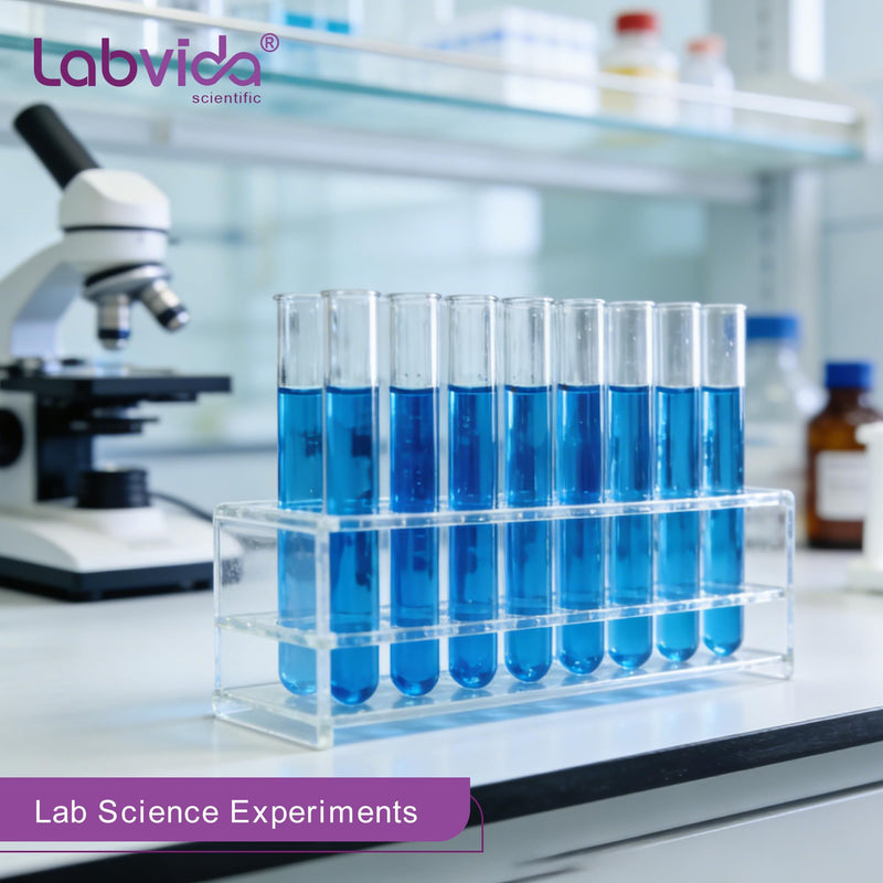 50pcs of Vol.16ml Borosilicate Glass Test Tubes, 16x150mm with Round Bottom, LVH1001 50pcs of Vol.16ml