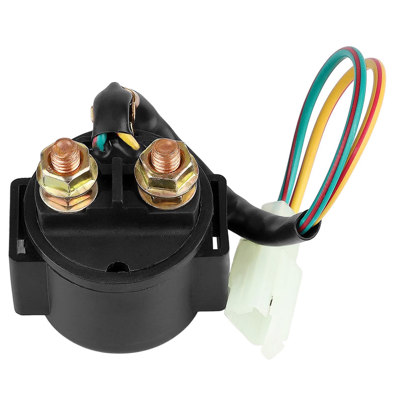 Starter Solenoid Relay for 4-Stroke GY6 Engine 50cc 150cc 200cc 250cc ATV Dirt Bikes Scooters Go Kart Dne Buggys Quad 4 Wheelers Pit Bike Moped Roketa SSR Taotao Sunl Coolster