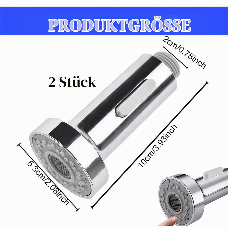 2 Modes Tap Attachment Kitchen, Shower Head, Kitchen Tap, Kitchen Shower, Tap Shower Attachment, Dish Rinser Replacement Head, Pull Out Shower Head, Hand Shower Water Saver for Tap