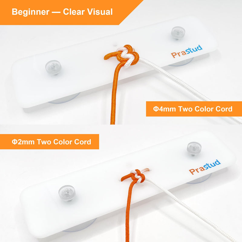 Suture Knot-Tying Kit with Online Tutorials, Surgical Suture Practice Board with Cords and Rubber Bands